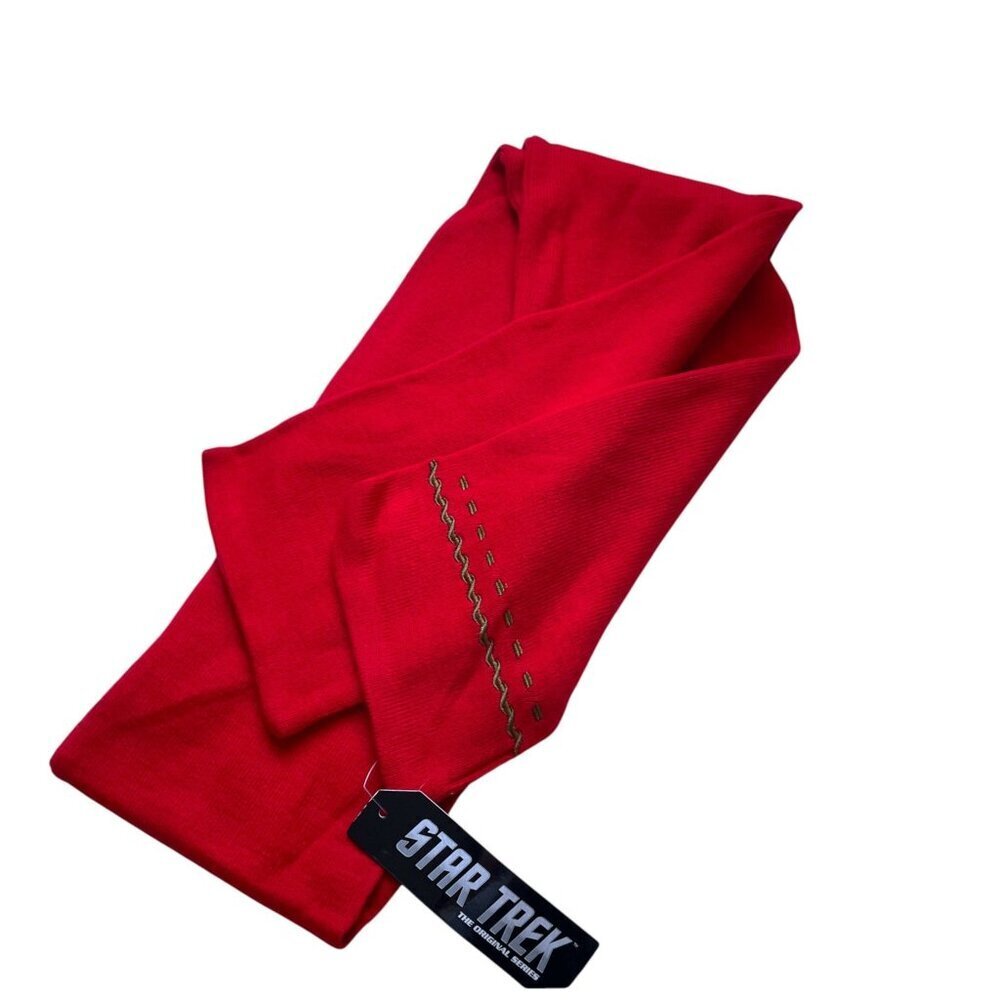 Official Star Trek: The Original Series (TOS) Operations Division Red Scarf - Picture 4 of 5